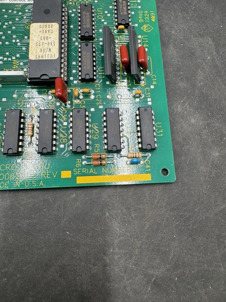 GE Security / Casi Rusco 110062001 Micro/5 CPU Board