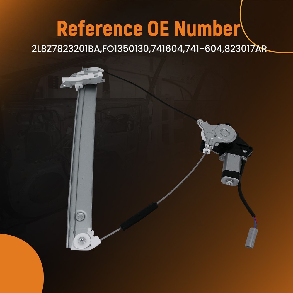 FRONT DRIVER SIDE WINDOW REGULATOR FOR FORD ESCAPE XLS XLT 2001-2007