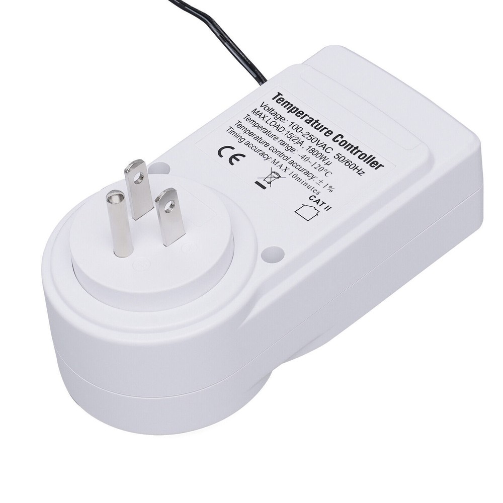 Digital Plug in Thermostat Timer Switch Socket Temperature Controller Switch kIT