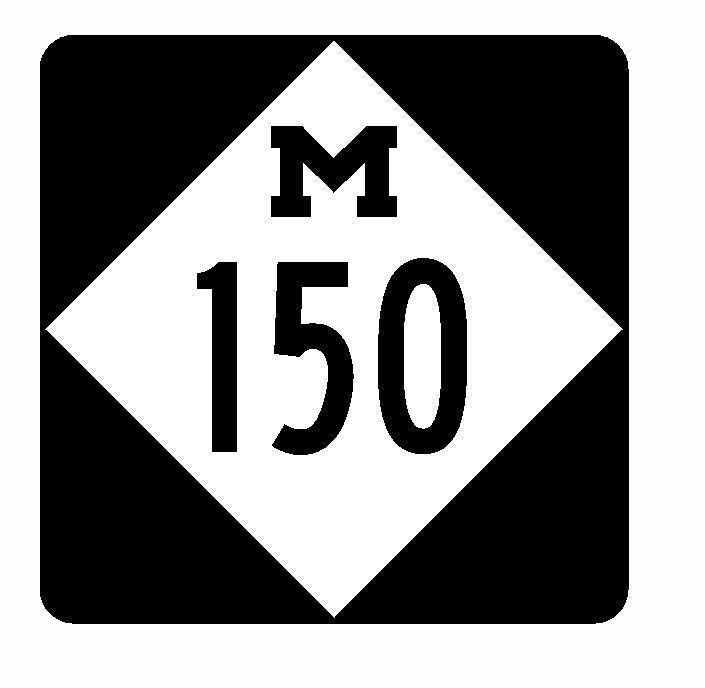 Michigan State Highway 150 Sticker Decal