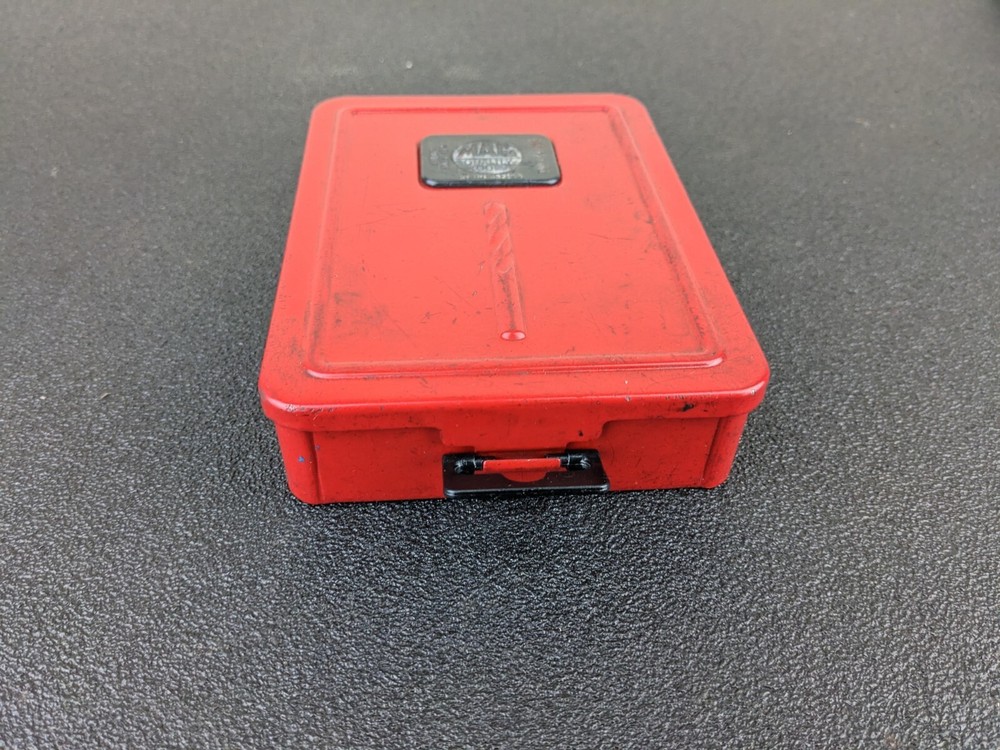 #bi972 Mac Tools Cobalt Drill Bit Set No. 6321DS w/Case