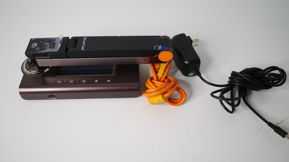 HoverCam Ultra 8 Document Camera Presenter 8MP, with usb cable and power supply