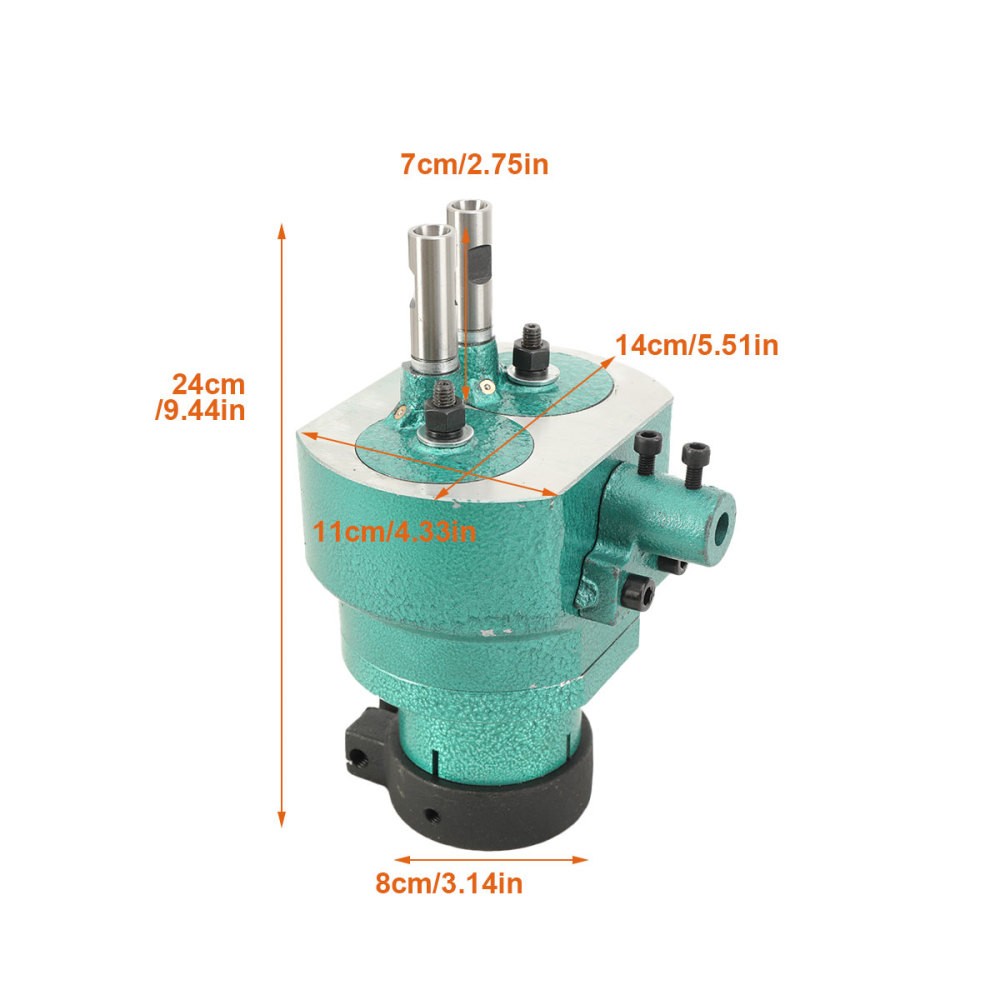 Two-spindle Drill Automatic Tapping Machine For Max Drilling 7mm Speed Ratio 1:1