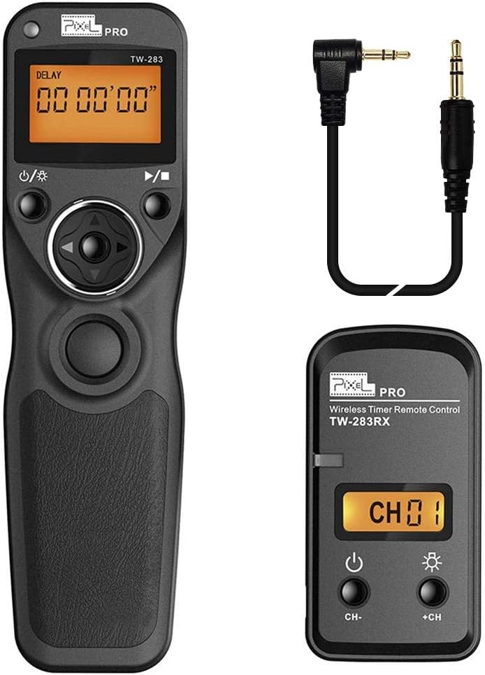 Pixel TW-283 Wireless Timer Shutter Release Remote Control E/N3 DC0 DC2 S1 S2 L1