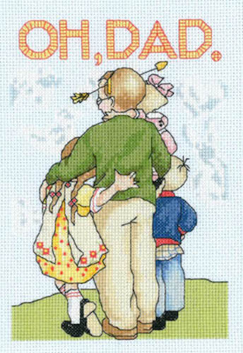 Imaginating Cross Stitch Pattern - 3264 Oh Dad!
