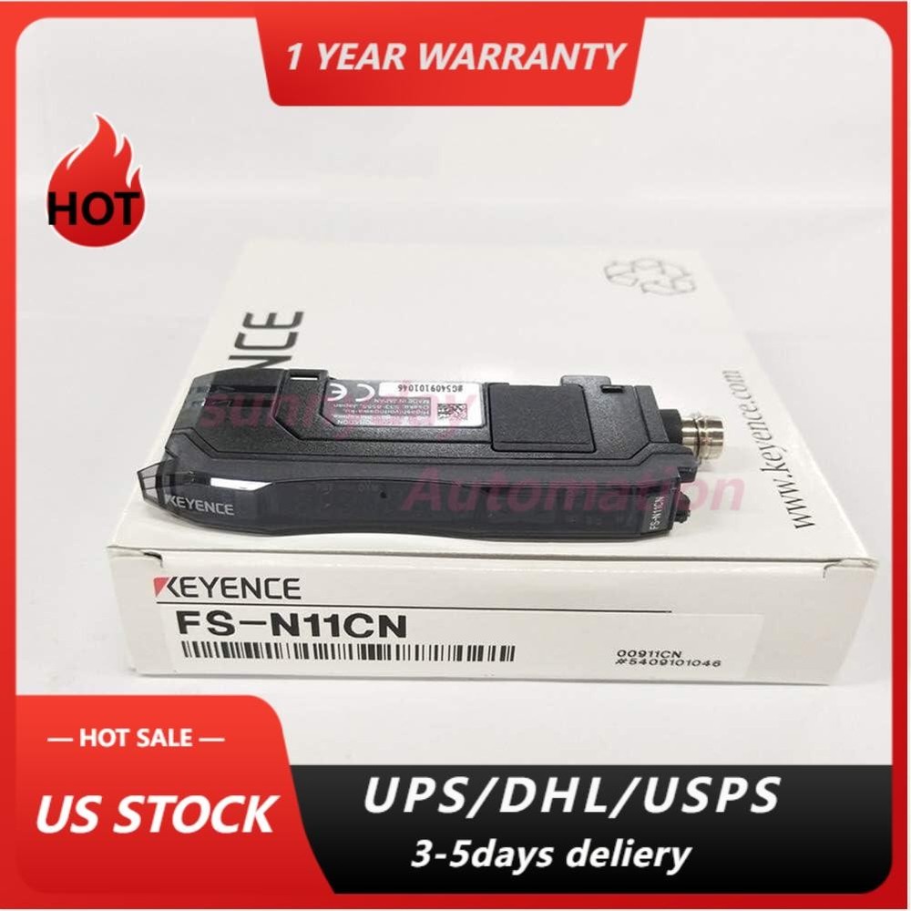 KEYENCE FS-N11CN Fiber Optic Sensor NEW