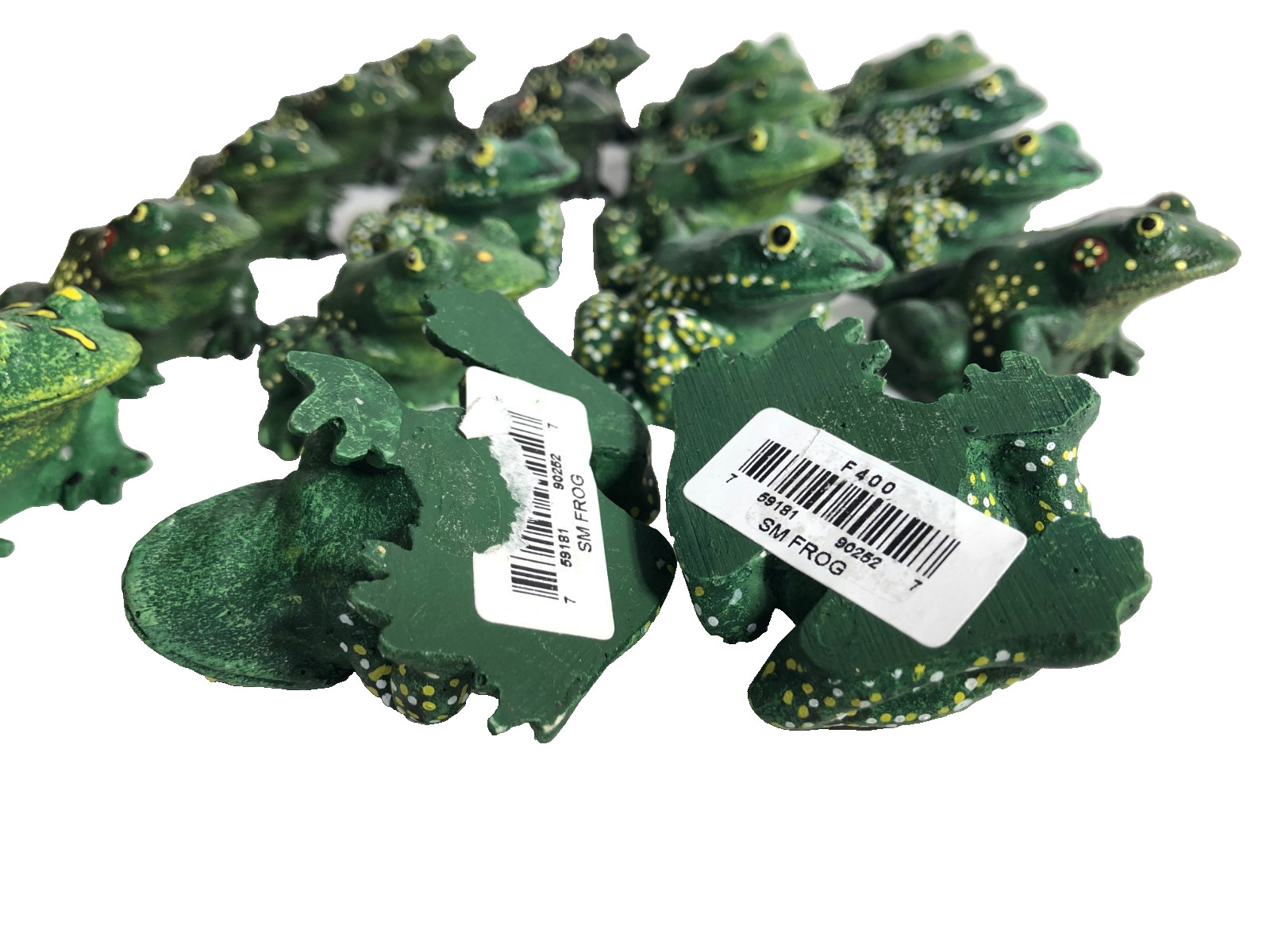 Army of Toads / Frogs NOS Gifts Fund Raising Stocking Stuffers Resell Etc 19 pcs