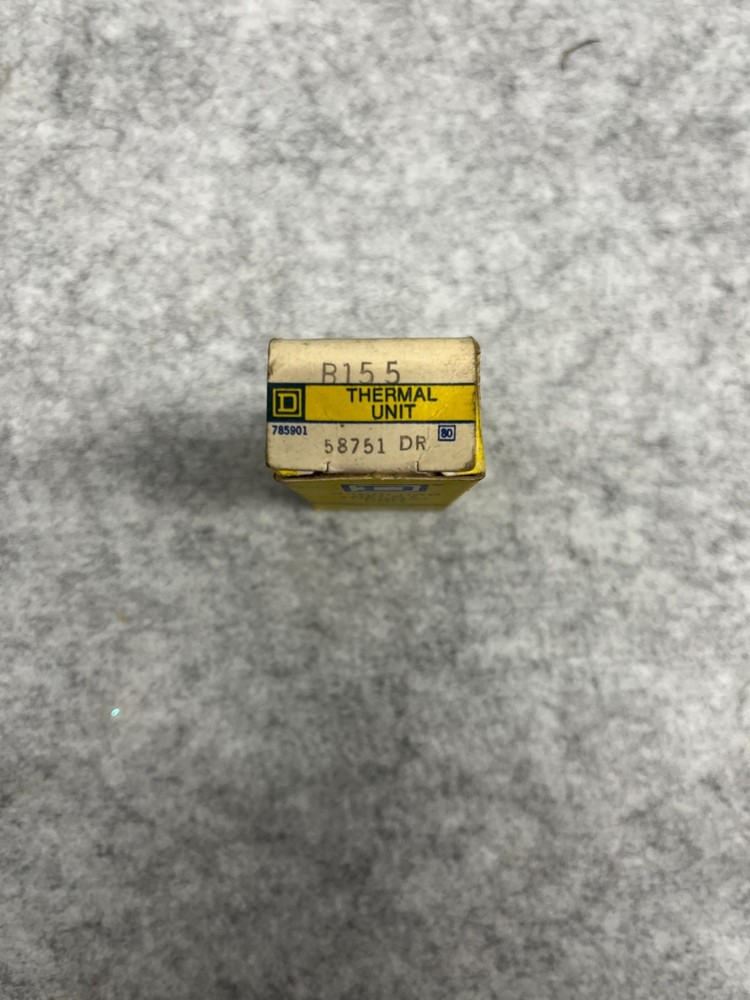 New Old Stock Square D B15.5 Thermal Overload Relay Element
