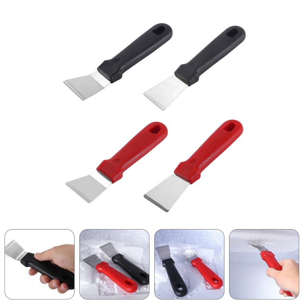 4 PCS Multifunctional Snow Removal Tool Ice Remove Scoop Icetops