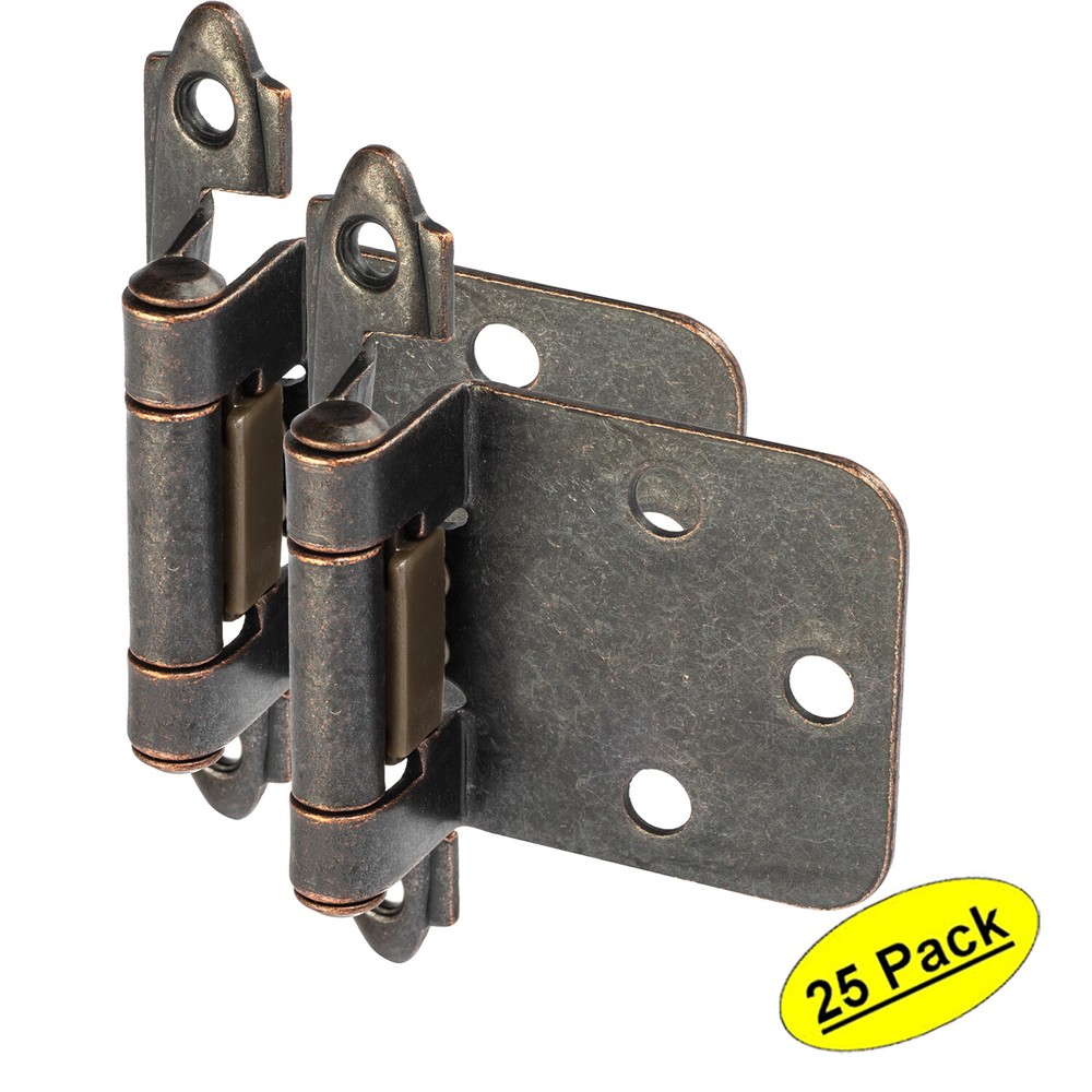 *25 Pack* Cosmas 15539-ORB Oil Rubbed Bronze Hinge Variable Overlay (Pair)
