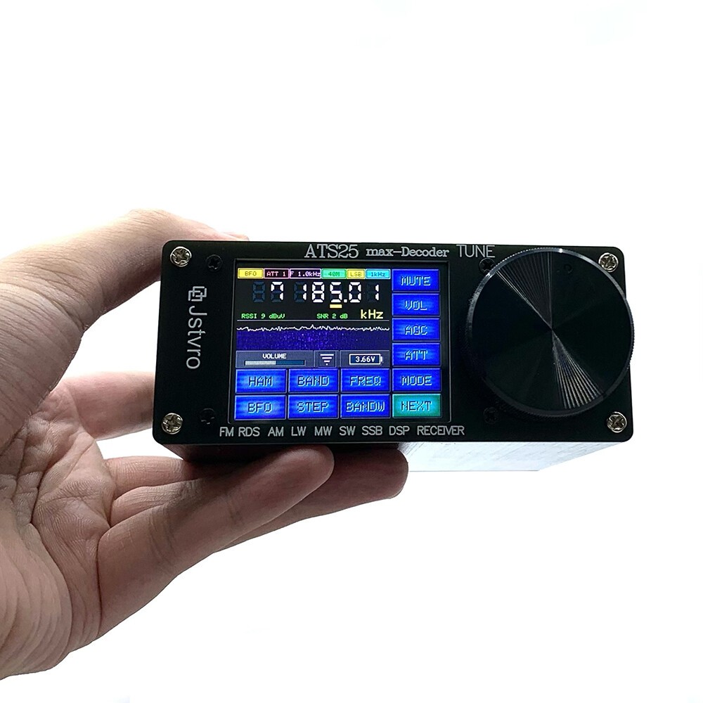 ATS-25max-Decoder Si4732 Full-Band Radio Rece-iver DSP FM LW New Code