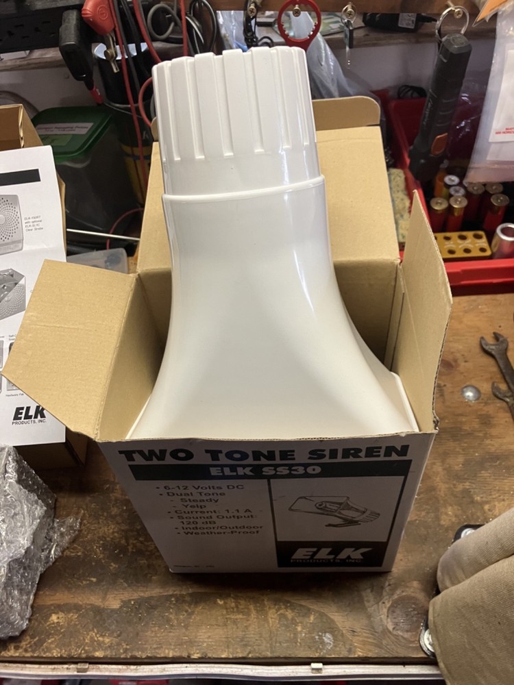 Alarm System Sirens (2) 12vdc