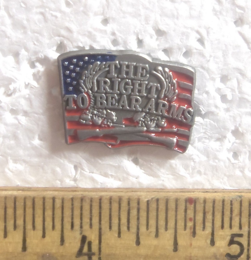 The Right to Bear Arms Pin