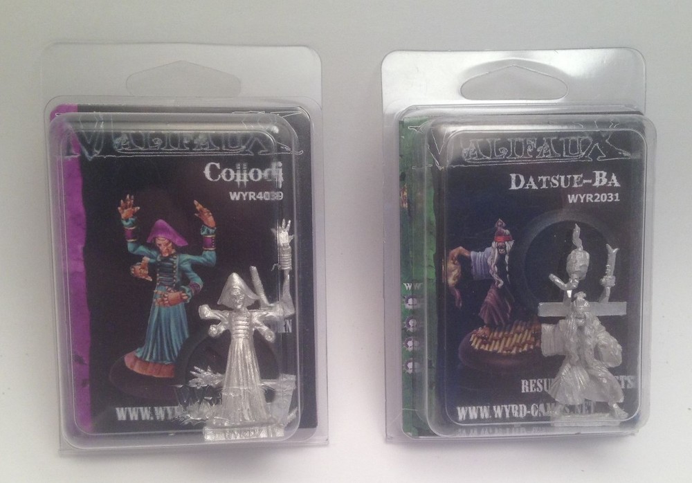 Malifaux Miniatures, 2 Blisters, NEW