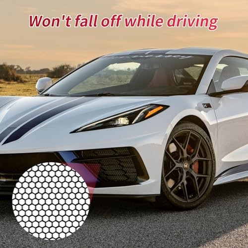 Car Vent Mesh Compatible With 2020-2023 Chevy Corvette C8, Inner Mesh 2Pcs