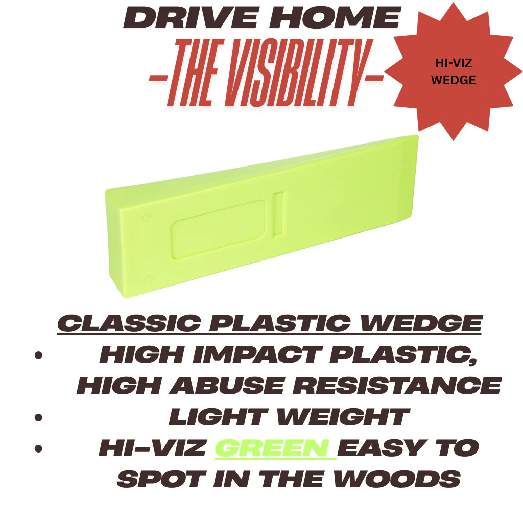 BEAVER STATE PLASTICS FELLING FORESTRY WEDGES -- MADE IN USA