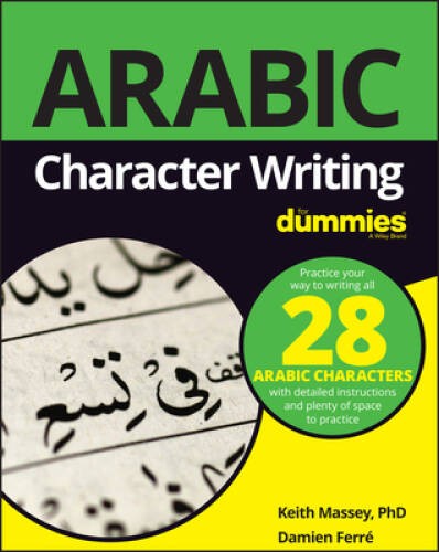 Arabic Character Writing For Dummies (For Dummies (Language  Liter - GOOD