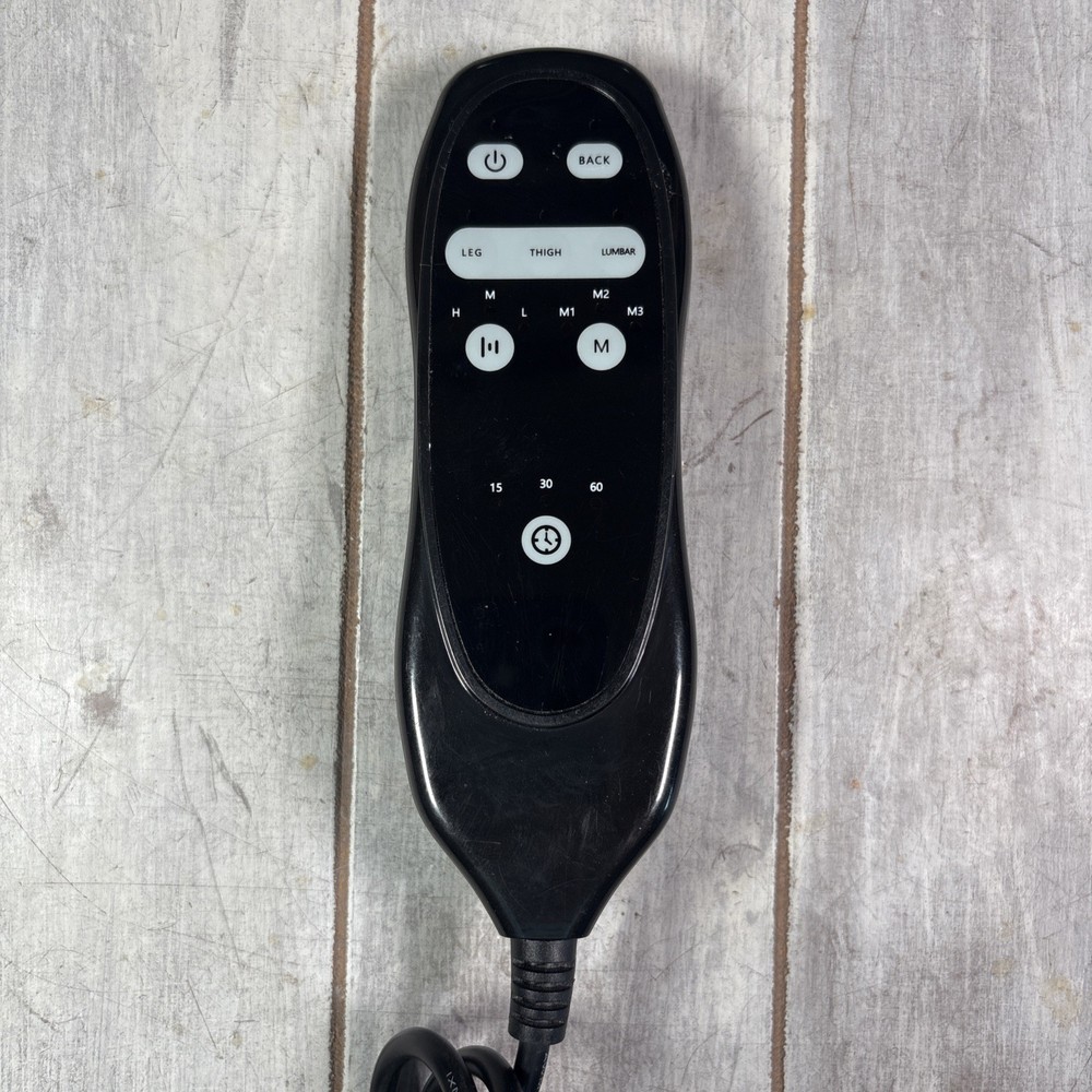 Replacement Remote Control for Massage Chair Leg Thigh Lumbar Timer Buttons