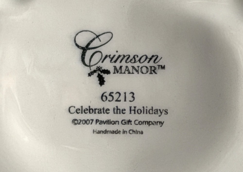 Christmas Cheese Serving Tray, Rectangle, Unique, Crimson Manor