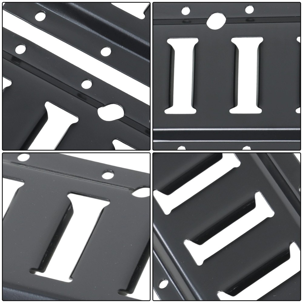 4' E Track Tie Down Rail Replacement For Garages Vans Durable Galvanized Steel