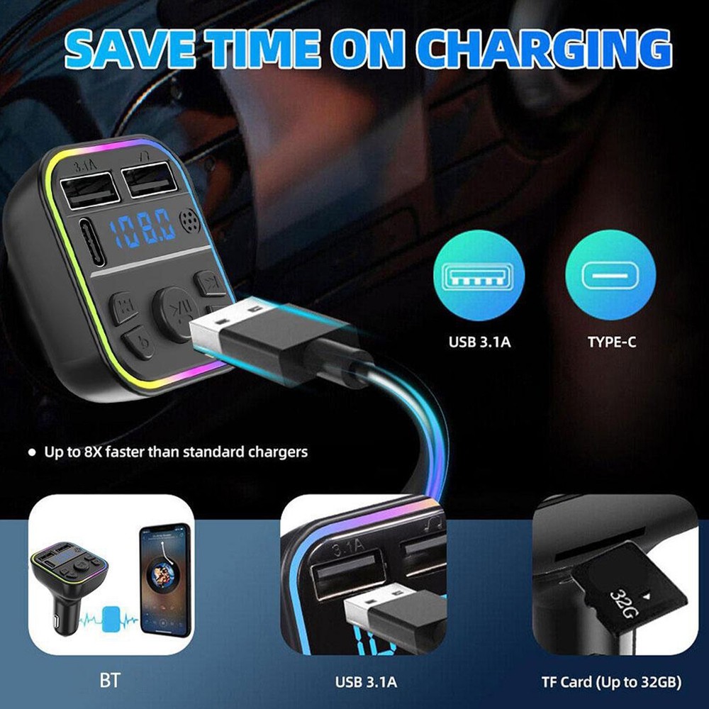 Car FM Transmitter MP3 Music Player Wireless FM Radio Transmitter sincere