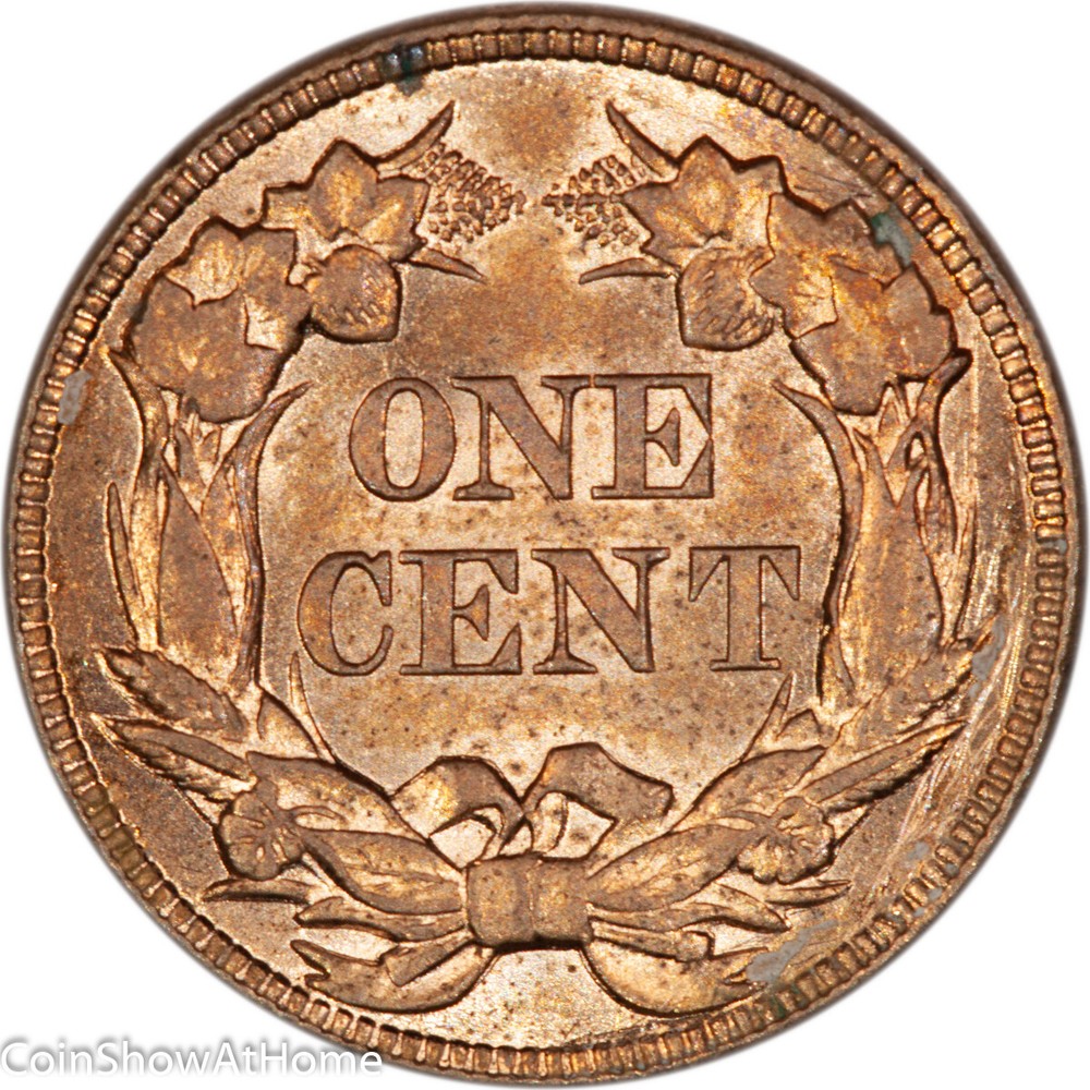 1858 1C Small Letters High Leaves FS1901 Tooled
