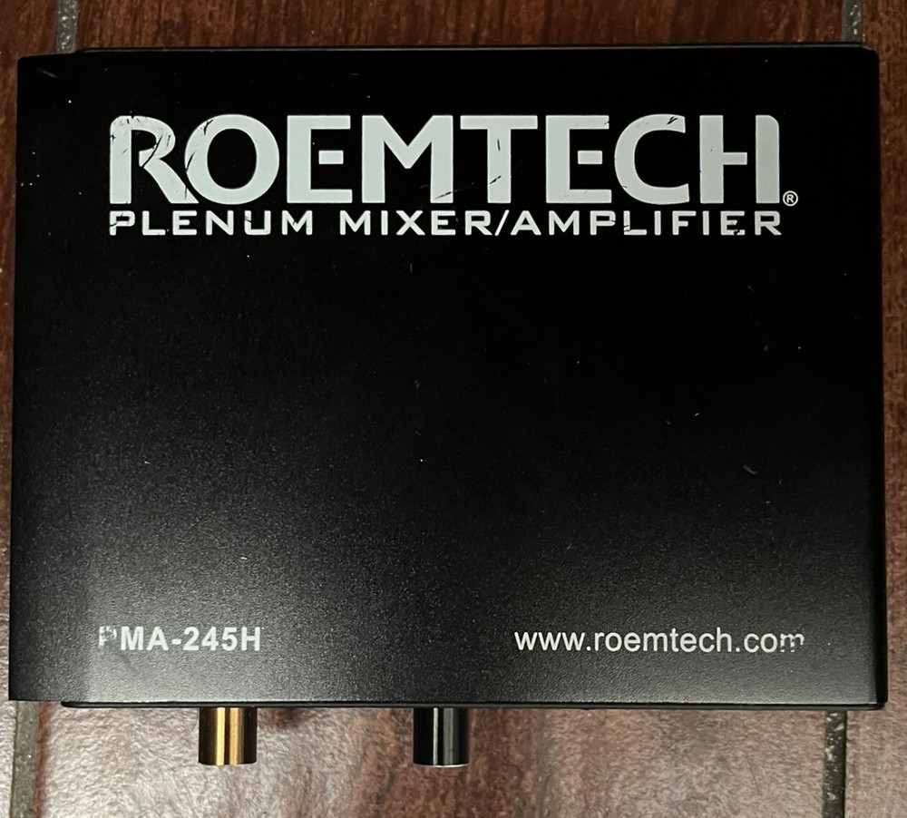 Roemtech Plenum Mixer Amplifier PMA-245H 45W 4Ohm Stereo AMP