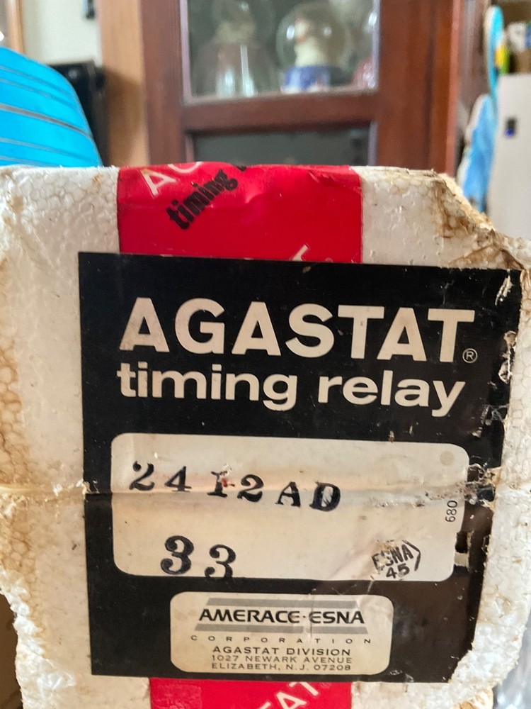 agastat time delay relay 2412 AD