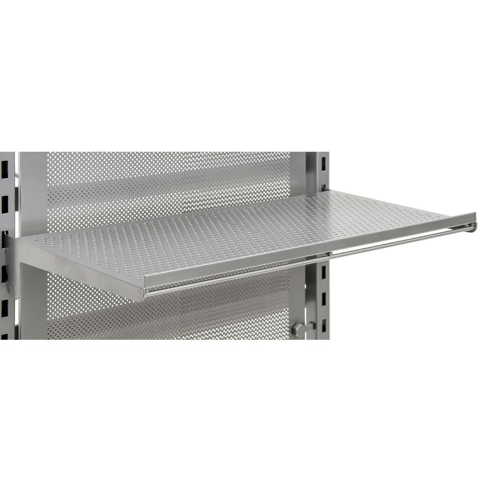 Burnside Perforated Adjustable Shoe Shelf, 24" W
