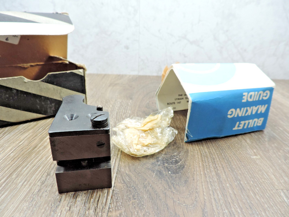 Lyman Double Cavity Bullet Mould Blocks 37583