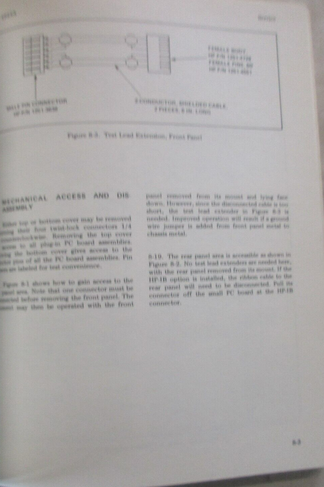 HEWLETT PACKARD 4944A TRANSMISSION IMPAIRMENT MEASURING SET