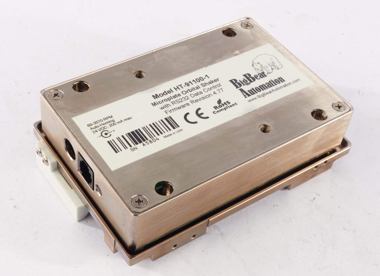 Big Bear Automation HT-91100-1 Microplate Orbital Shaker