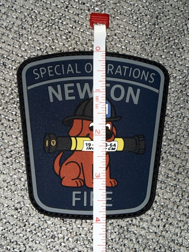 Fire Department Patch Newton MA Special Operations Special Edition
