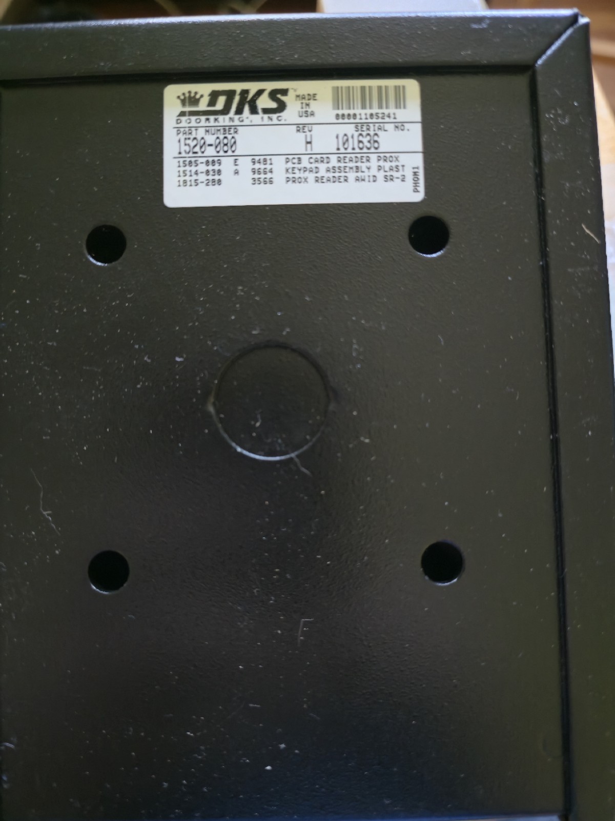 DoorKing 1520-080 Card Reader Lock