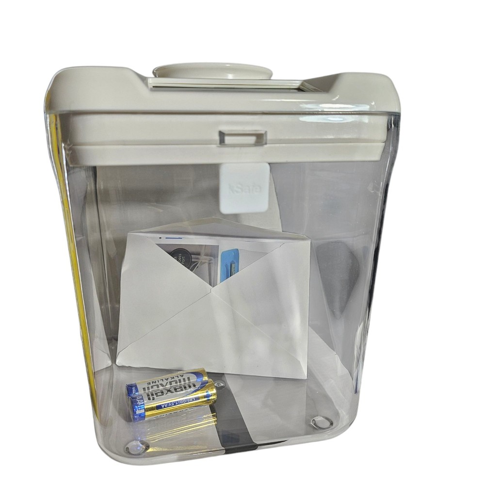 (1) kSAFE by Kitchen Safe 5.5" Height The Time Locking Clear Base