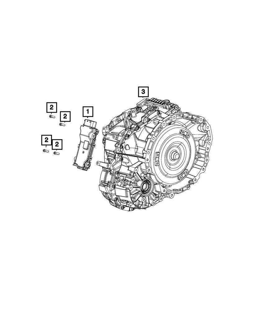 Genuine Mopar Transmission Control Module 68416638AA
