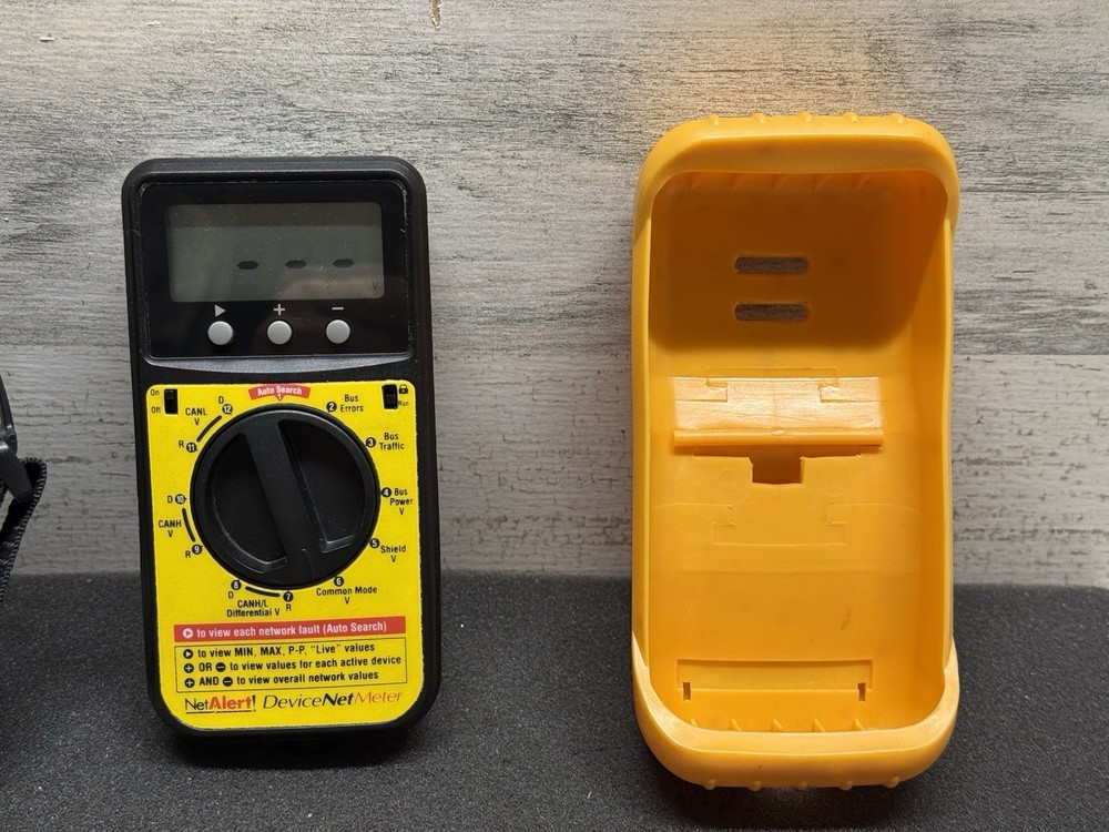 Woodhead DN-MTR NetAlert! DeviceNet NetMeter Diagnostic Tool Nice