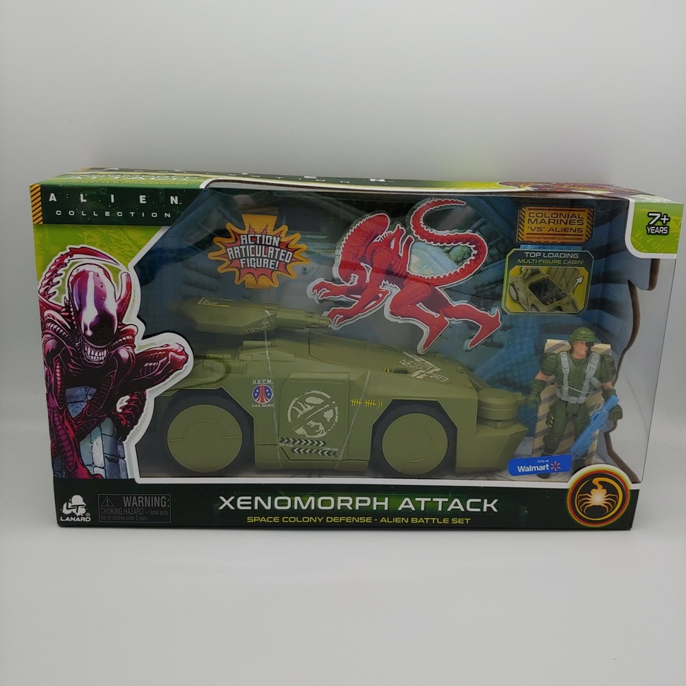 Alien collection xenomorph Attack space colony defense walmart exclusive