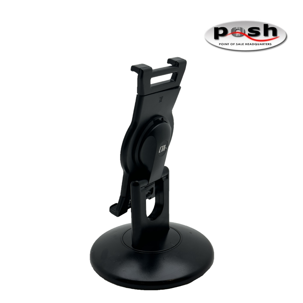 Desktop Stand Rotating Bracket for Tablets Between 7" and 10" - Black