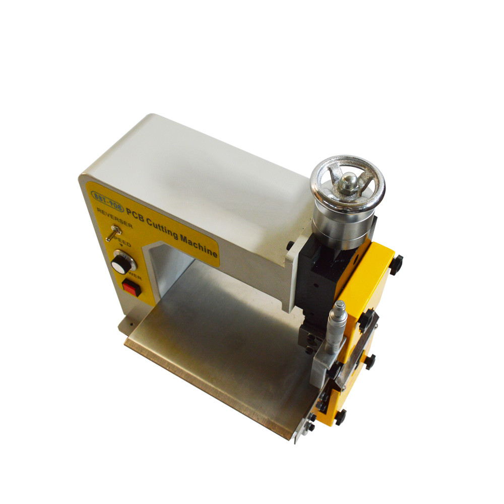 V Cut Groove PCB/Circuit Board/LED Light Strip Separating Cutting Machine 110V