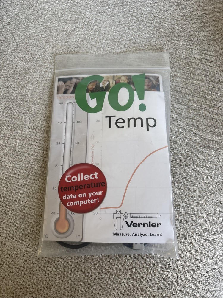 Vernier Go! Temp USB Temperature Sensor Temperature Data Logger
