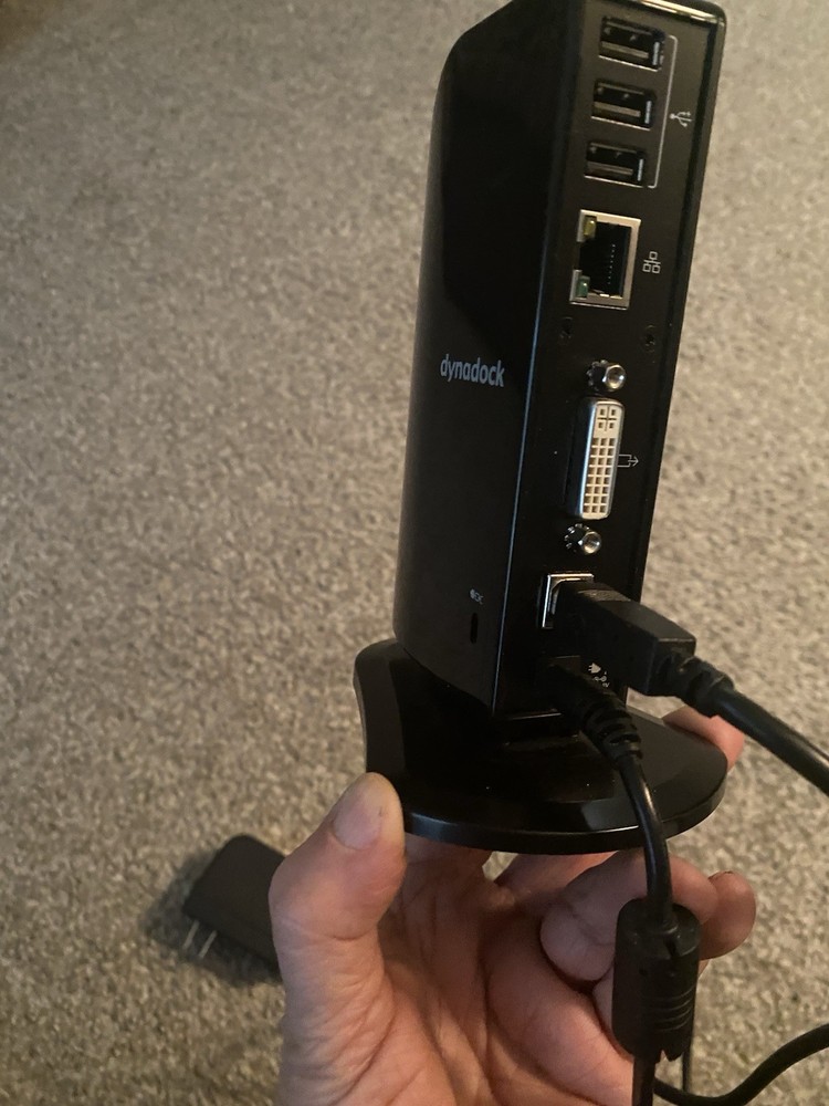 Dynadock USB Docking Station With Adapter