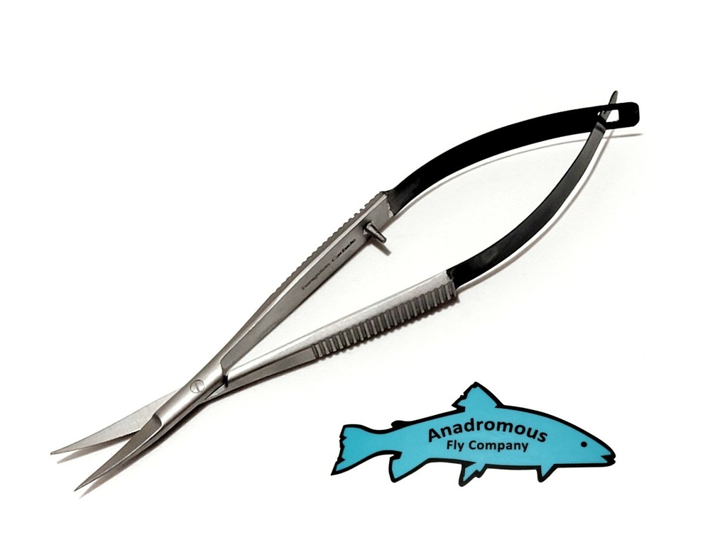 Tungsten Carbide Fly Tying Spring Scissors 2 Styles