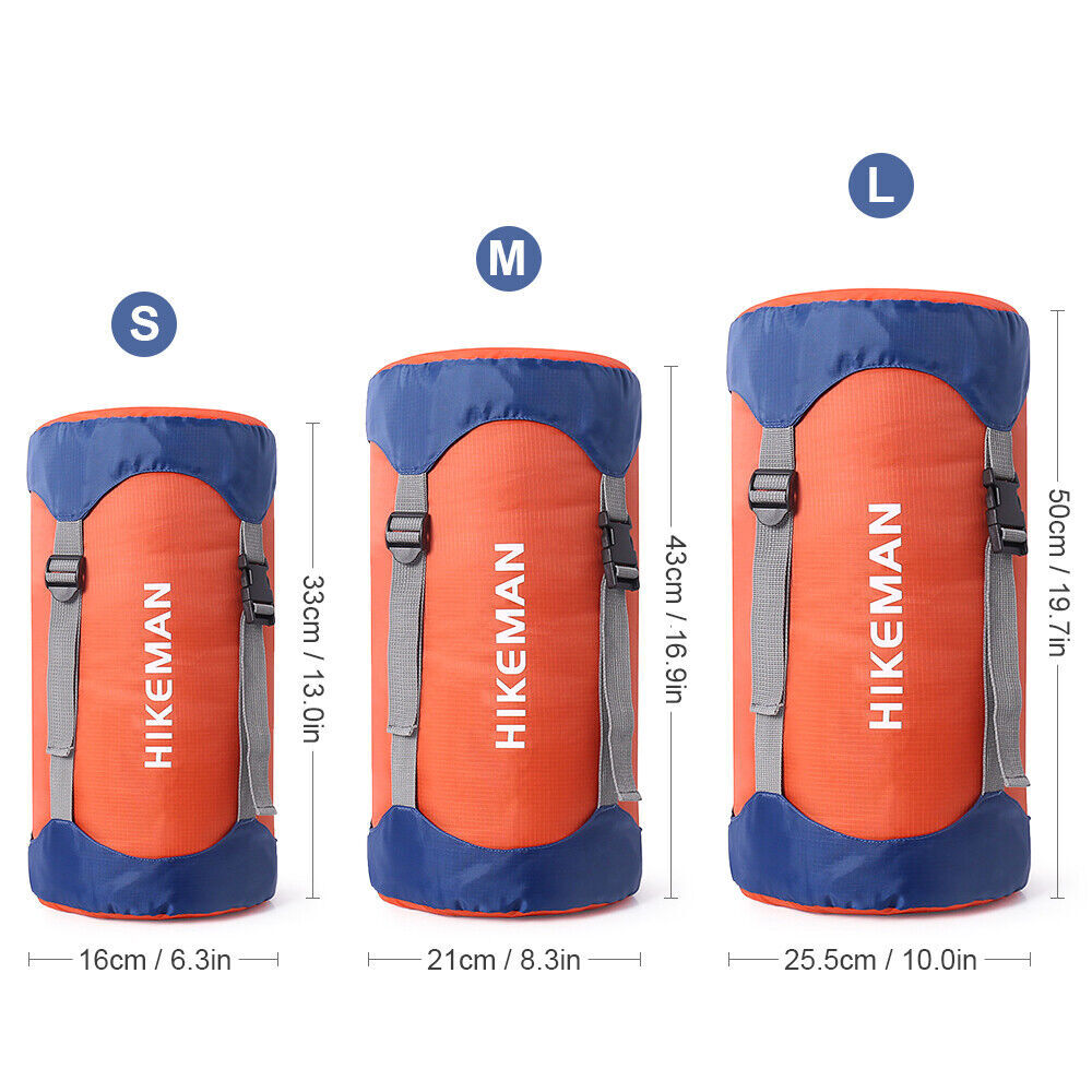 Outdoor Waterproof Compression Stuff Sack Camping Storage Bag Sleeping Bag