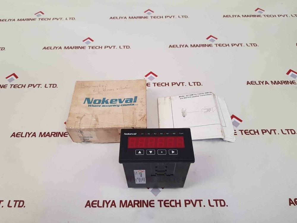 Nokeval 2071wm-230v process panel meter