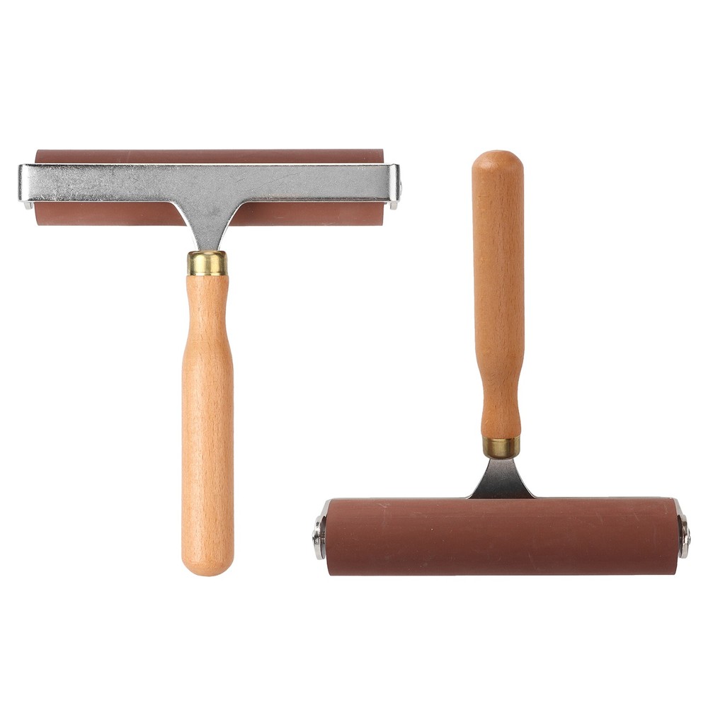15cm Soft Rubber Brayer Roller For Printmaking Scrapbooks