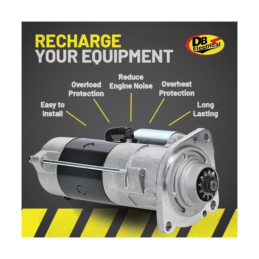 DB Electrical 410-48076 Starter Compatible With/Replacement For Ford E-Series...