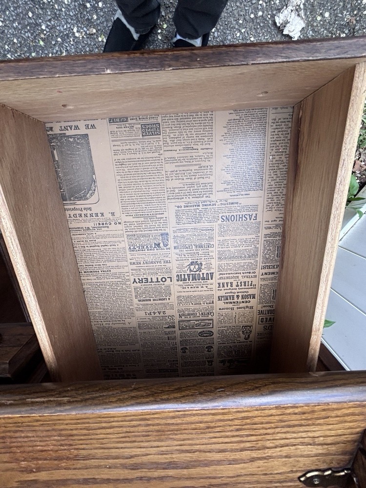 Arts & Crafts Solid Oak Roll Top Desk