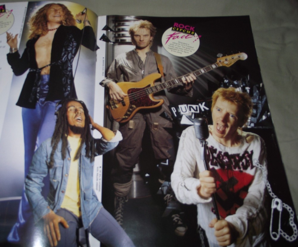 THE TUSSAUDS GROUP PRESENTS "ROCK CIRCUS" AUDIO ANIMATRONIC PERFORMANCES