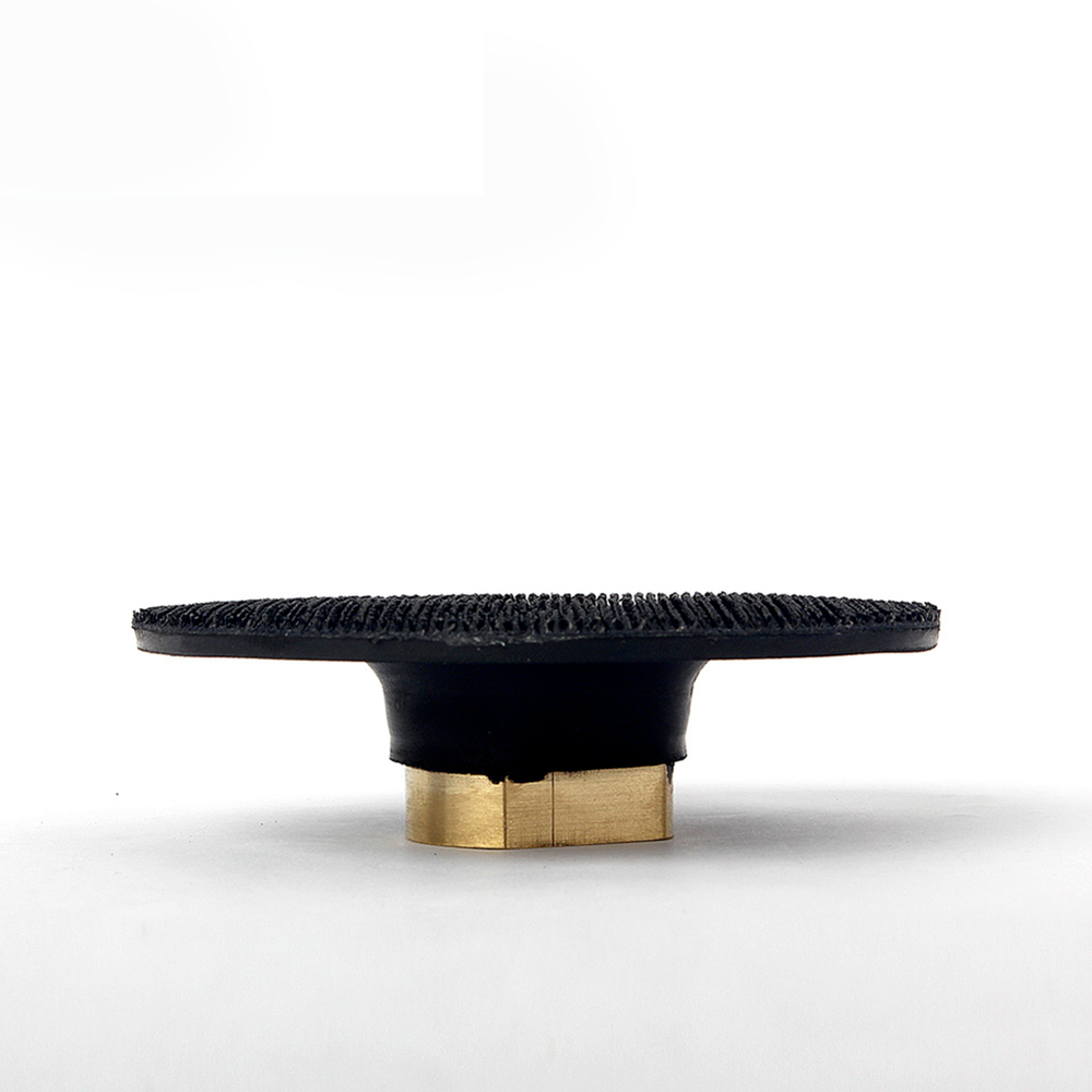 Rubber Backing Pad 3.5" Extra Flexible Backer Pad Hook Loop Backer 5/8" 11